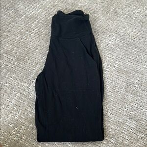 Lululemon Athletica Black Pencil Track Pants